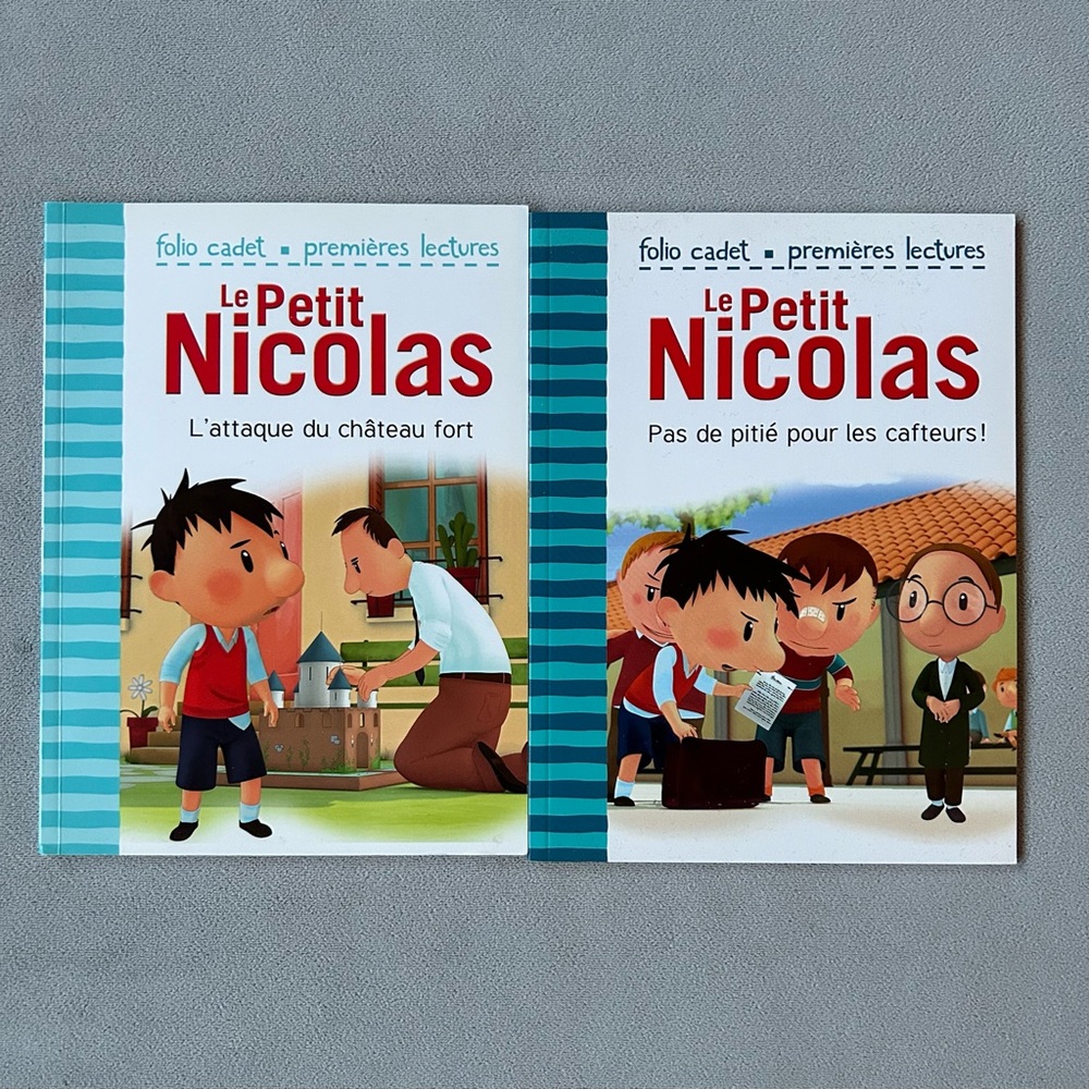 FRENCH ~ Set of 2 ~ Le Petit Nicolas #21 & #23